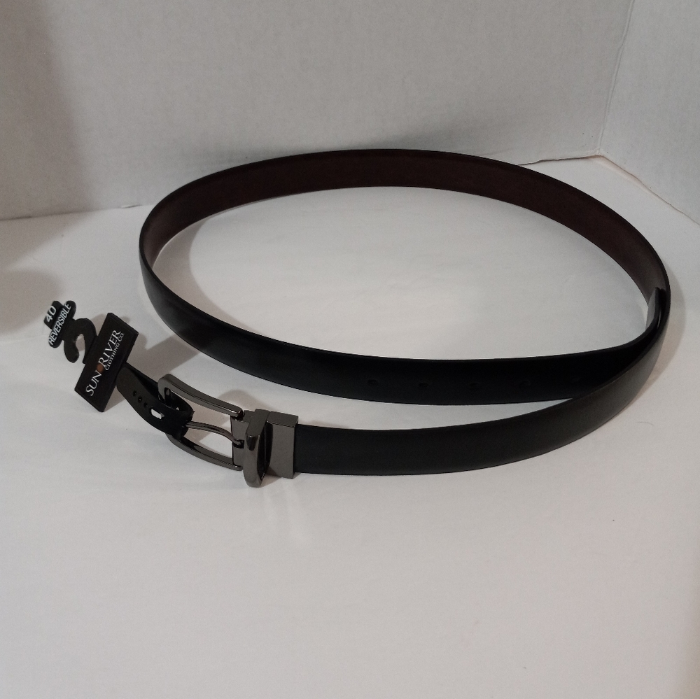 Sun River Clothing Co. Size 40 Reversible Men's Belt